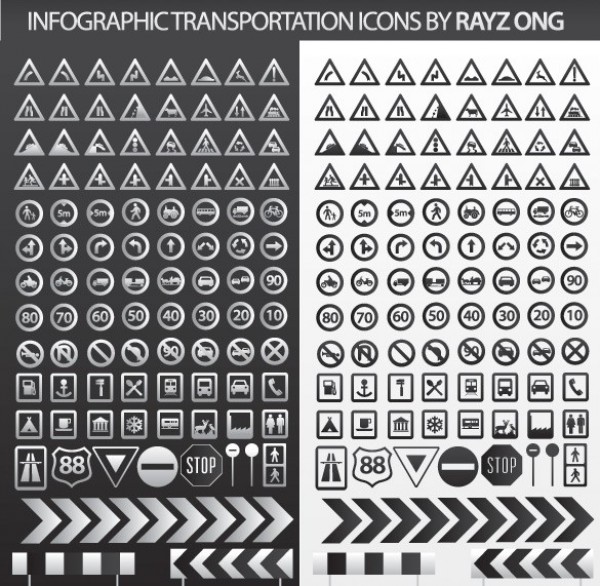 99 Info Graphic Transportation Icons Vector Pack web warning vector unique ui elements transportation transport Traffic stylish signs road signs quality original new interface infographic info graphic illustrator icons highway high quality hi-res HD graphic fresh free download free eps elements download directional detailed design creative   