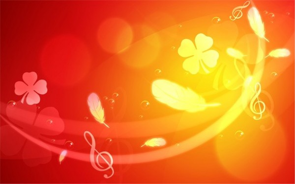 Warm Light Energy Abstract Background JPG web warm light energy unique stylish simple quality original new musical symbol music modern light hi-res HD glow fresh free download free four leaf clover feather fantasy download design creative clean background   