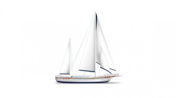 Sleek White Sailing Ship Icon PNG white web unique ui elements ui stylish simple sails sailing ship sailboat icon sailboat sail boat quality original new modern interface icon hi-res HD fresh free download free elements download detailed design creative clean boat icon   
