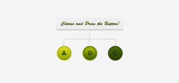 3 Classy Green Option UI Buttons PSD web unique ui elements ui button ui stylish simple round button quality original new modern interface hi-res HD green fresh free download free elements download detailed design creative clean button   