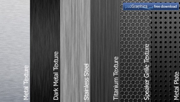 6 Stainless Titanium Grille Metal Textures web element web vectors vector graphic vector unique ultimate UI element ui titanium textures svg stainless quality psd png photoshop pack original new modern metal JPEG illustrator illustration ico icns high quality grille GIF fresh free vectors free download free eps download design dark creative brushed backgrounds ai   
