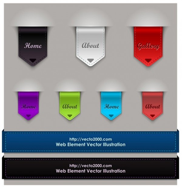 7 Attractive Feature Ribbons/Bookmarks Set web vector unique ui elements stylish set ribbons ribbon banner ribbon badge quality original new interface illustrator high quality hi-res HD graphic fresh free download free featured feature eps elements download detailed design creative corner cdr bookmark banner badge ai   