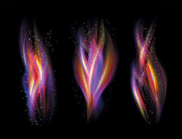 Flashes of Color Light Vector Abstracts web vector unique ultimate ui elements stylish sparkles red quality purple pack original new modern magical light interface illustration high quality high detail hi-res HD graphic fresh free download free flames elements download display detailed design creative colorful blue black background   