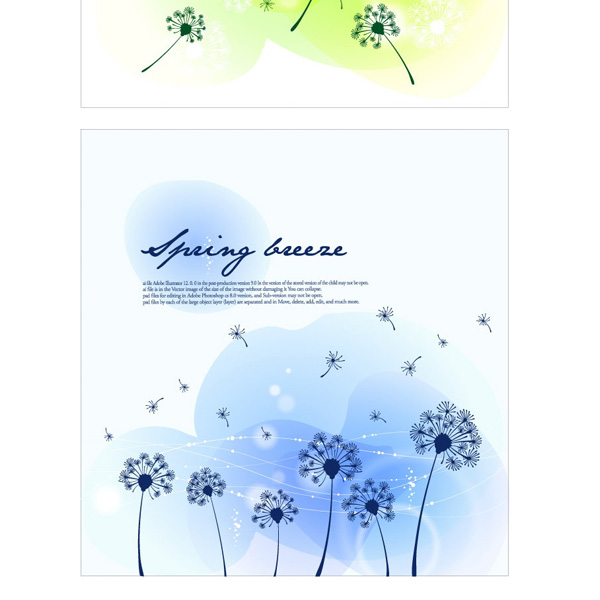 2 Summer Breeze Floral Abstract Backgrounds web unique ui elements ui stylish quality original new modern interface hi-res HD fresh free download free elements download detailed design creative clean   