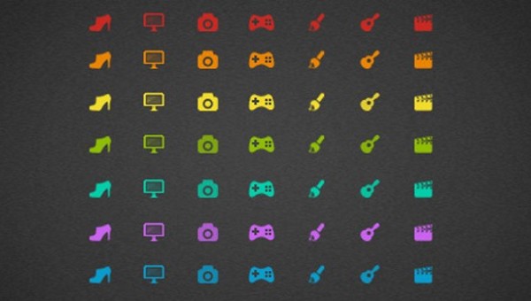 49 Colorful Lifestyle UI Icons Set PSD web unique ui elements ui stylish set quality psd photography icon photography original new music icons music modern lifestyle interface icons hi-res HD games icon games fresh free download free fashion icon fashion elements download detailed design creative controller icon computer colorful clean art   