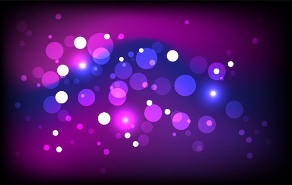 Purple Bokeh Abstract Vector Background web vector unique ui elements stylish quality purple original new lights illustrator high quality hi-res HD graphic fresh free download free eps download design dark creative circles bokeh blue background abstract   