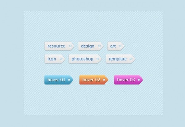 Quality Blue Web UI Tags Set PSD web unique ui elements ui tags taag buttons stylish simple quality original orange new modern Magenta interface hover hi-res HD grey gray fresh free download free elements download detailed design creative clean buttons blue   