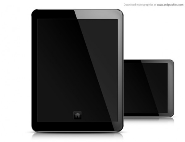 Blank Screen Tablet PC PSD Template web vectors vector graphic vector unique ultimate ui elements template screen quality psd png photoshop pc tablet pack original new modern jpg illustrator illustration ico icns high quality hi-def HD hand pc fresh free vectors free download free elements download design creative blank screen black screen black ipad ai   