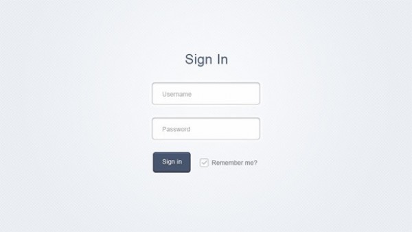 Sweet Little Sign-in Form with Blue Button PSD web unique ui elements ui stylish simple signin sign-in form sign-in quality psd original new modern login form login little interface hi-res HD fresh free download free form elements download detailed design creative clean button blue   