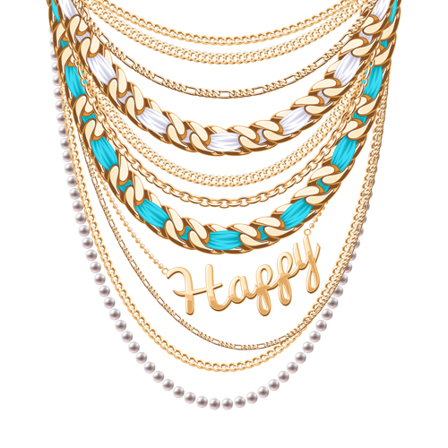 Jewelry necklace design vector 02 necklace jewelry design   