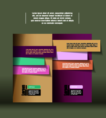 Colored paper business background vector 03 paper colored business background business background vector background   