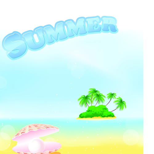Summer Tourism illustration vector 01 tourism summer illustration   