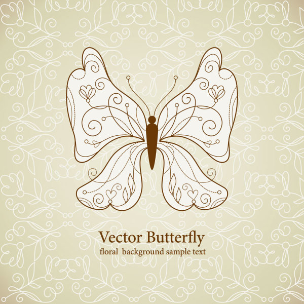 Set of Butterfly vector 05 butterfly   