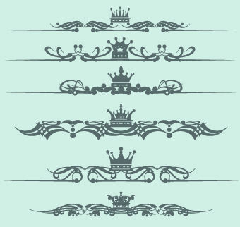 Royal crown decor vector 05 royal decor crown   