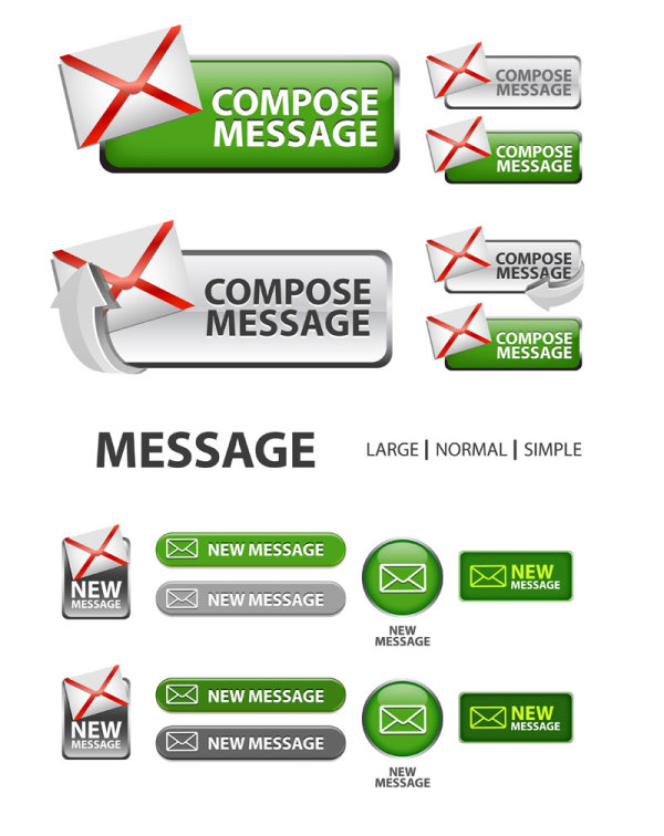 Elements of Creative web button design vector material 25 web button material elements element creative button design button   