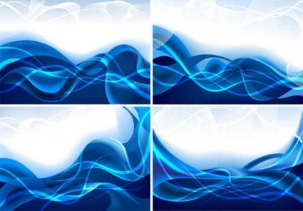 Dynamic wavy lines blue background graphics vector lines graphics dynamic blue background   