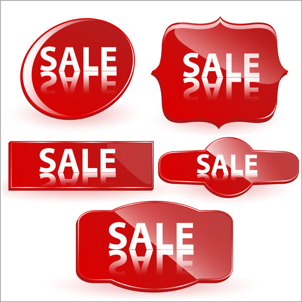 Sale buttons vectors vectors sale buttons button   