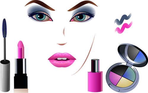 Cosmetics and Make 94444 make-up elements element cosmetics   