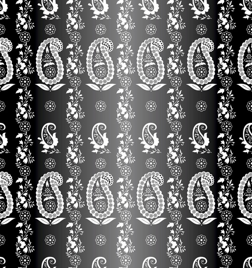 Vector paisley pattern set 01 pattern paisley   