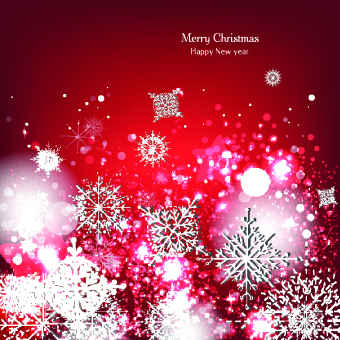 Ornate Christmas Snowflake vector background 02 Vector Background snowflake ornate Christmas snow christmas background   