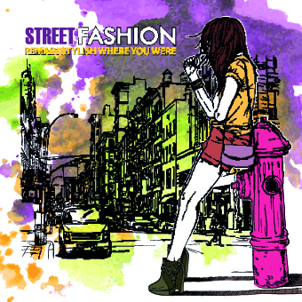 Street fashion design elements vector 02 street fashion design fashion elements element design elements   