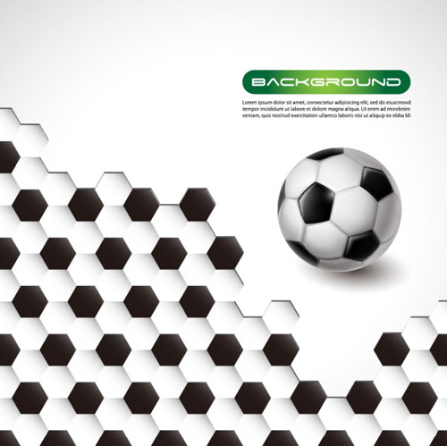 Black with white honeycomb and football vector white honeycomb football black   