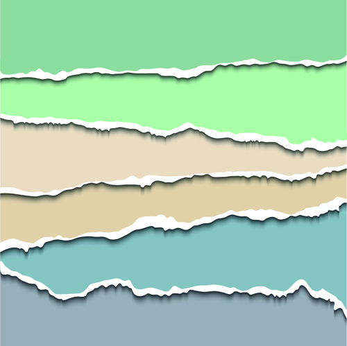Layered torn paper vector background material 01 torn paper paper layered background   