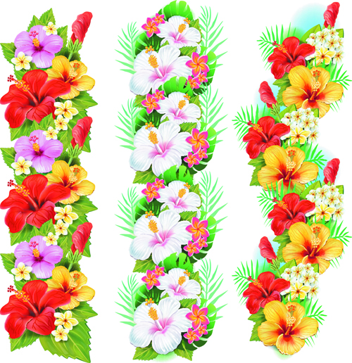 Flowers borders vector set 03 flowers flower borders border   