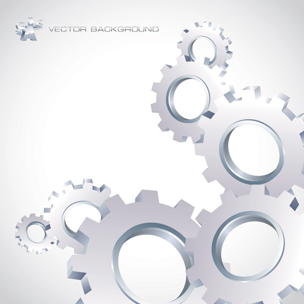 Silver gear wheels vector background 01 wheels，gear wheels silver gear background   