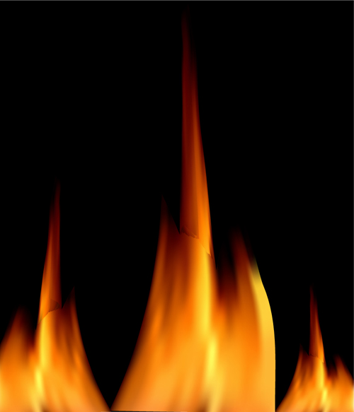 Different Fire vector illustration set 05 illustration fire different   