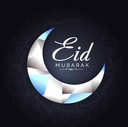 Eid mubarak celebrations vector background 04 Eid Mubarak Eid celebration background   