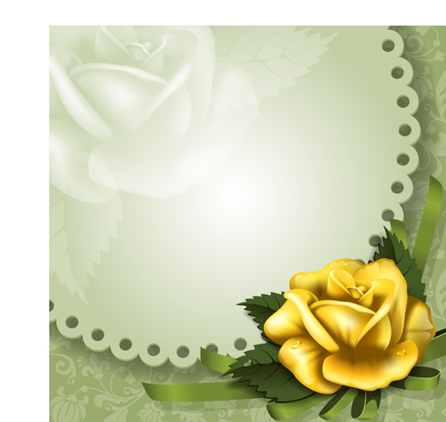 Vector Flower elements backgrounds 04 flower elements element backgrounds background   