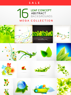 Abstract leaf concept background vector 02 leaf concept background concept background vector background   