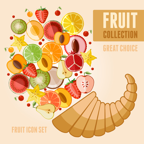 Fruit poster design vector graphics poster design poster fruit   