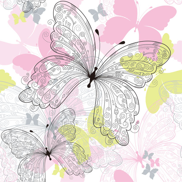 Set of Butterfly vector 02 butterfly   