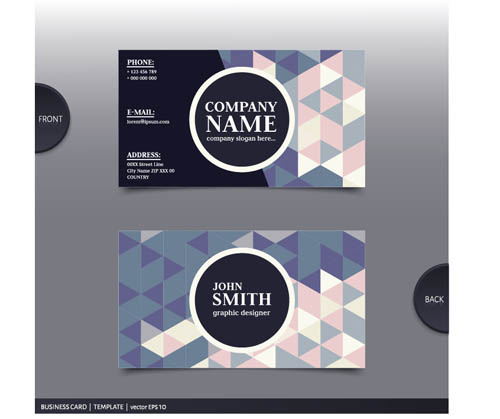 Best company business cards vector design 06 company business cards business card business   