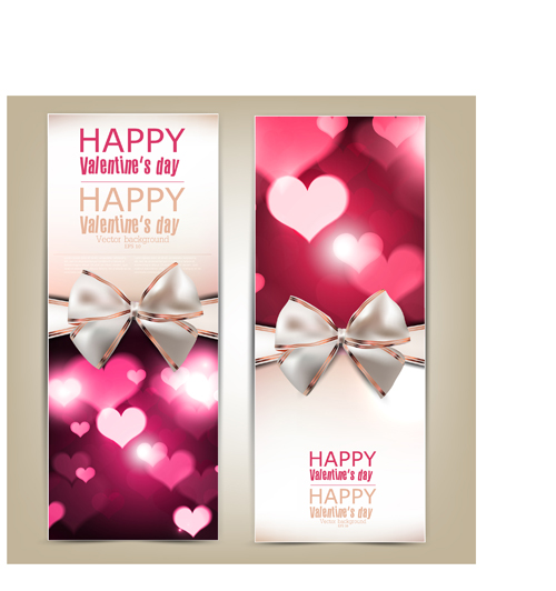 Romantic Happy Valentine day cards vector 03 Valentine day Valentine romantic happy cards card   