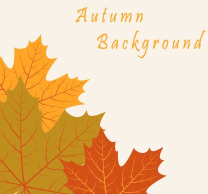 Autumn leaves vintage art background vector 03 vintage background autumn leaves autumn   