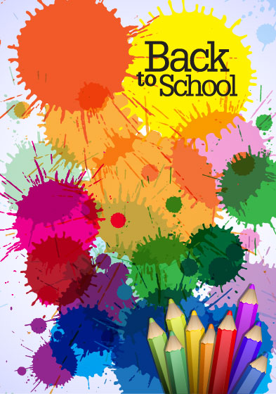 colorful paintbrush template vector 02 template paintbrush colorful   