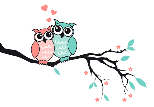 Funny owls design vectors 03 owls funny   