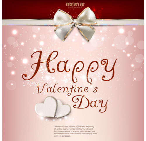 Romantic Happy Valentine day cards vector 08 Valentine day Valentine romantic happy cards card   