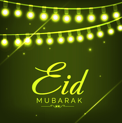 Eid mubarak celebrations vector background 03 Eid Mubarak celebration background   