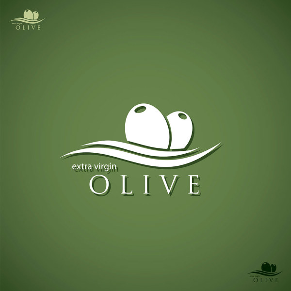 Olive oil logo creative design vector olive oil olive logo creative   