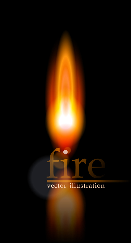 Different Fire vector illustration set 04 illustration fire different   