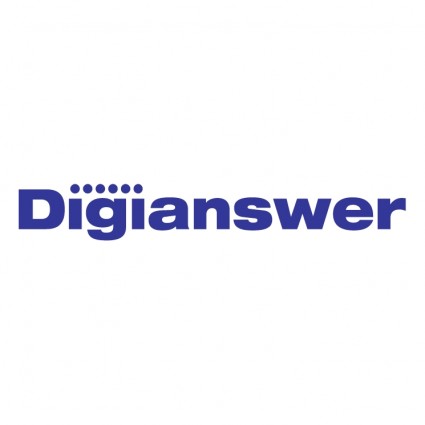 Digianswer vector logo material digianswer   