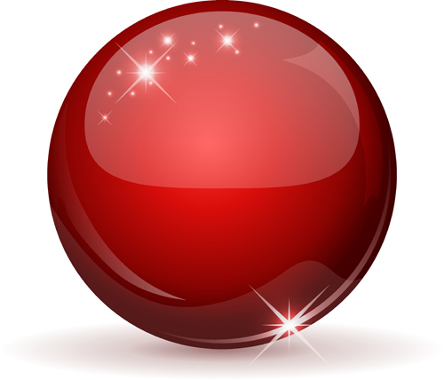 Shiny 3D Glass Sphere vector background 03 shiny Glass Sphere glass   