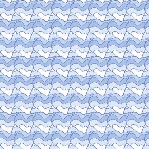 Simple waves seamless pattern vector 02 waves simple seamless pattern   