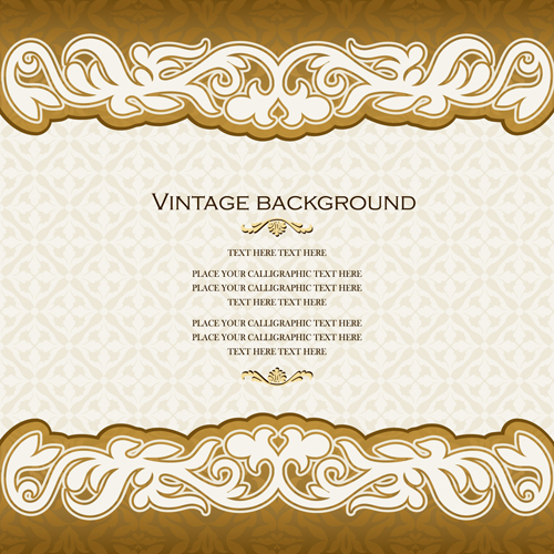 Luxury design vintage backgrounds vector 04 vintage luxury backgrounds background   