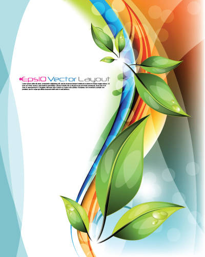 Shiny Colorful wave backgrounds art vector 03 wave shiny colorful   