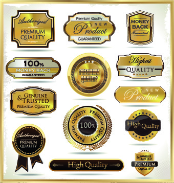 Vintage guarantee premium labels vector 05 vintage premium labels label guarantee   